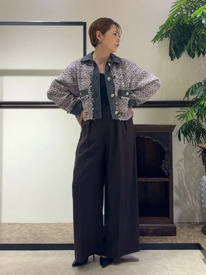 GRACE CONTINENTAL n.YURI コーディネート画像