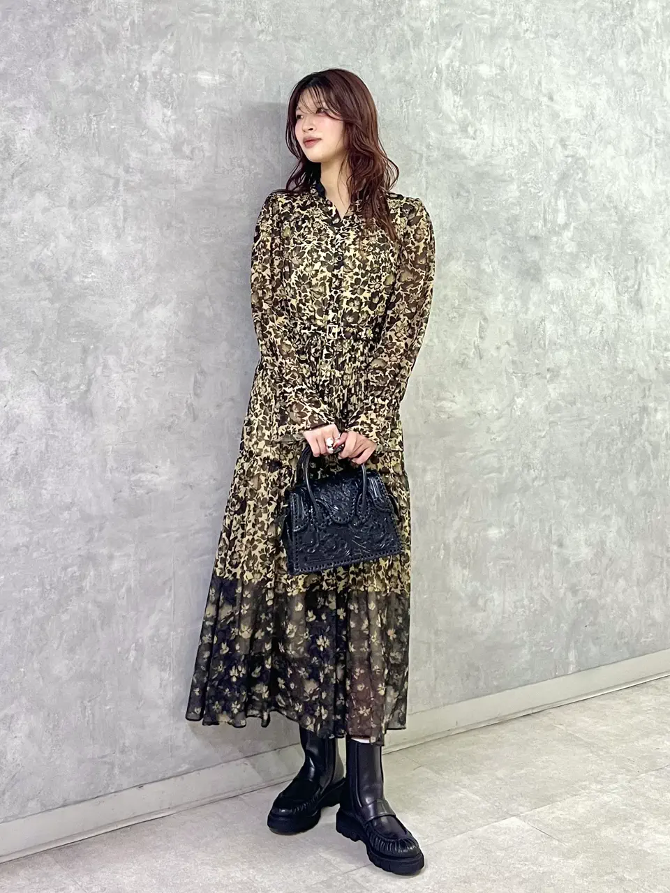 GRACE CONTINENTAL NORIA コーディネート画像
