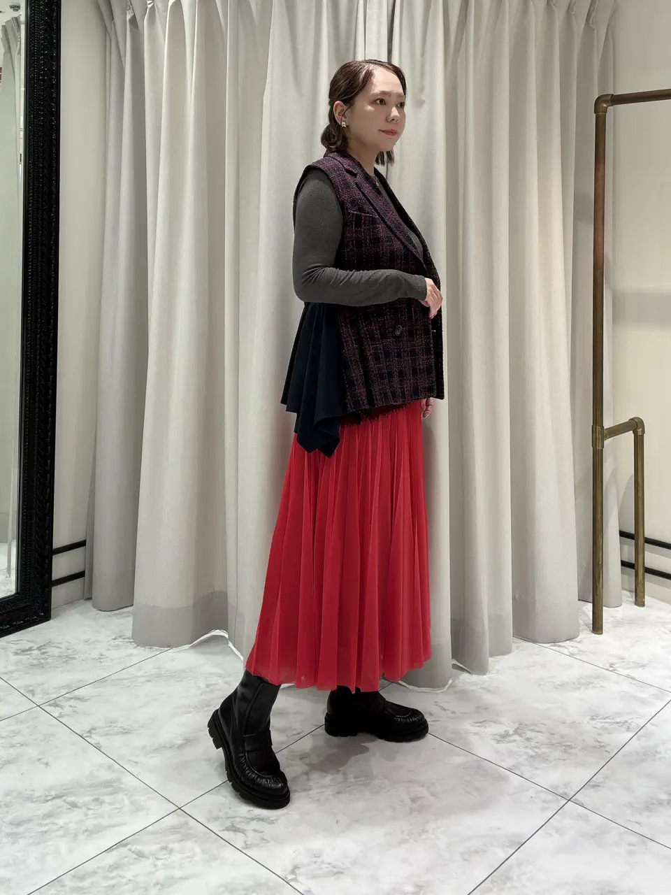 GRACE CONTINENTAL Izumi コーディネート画像