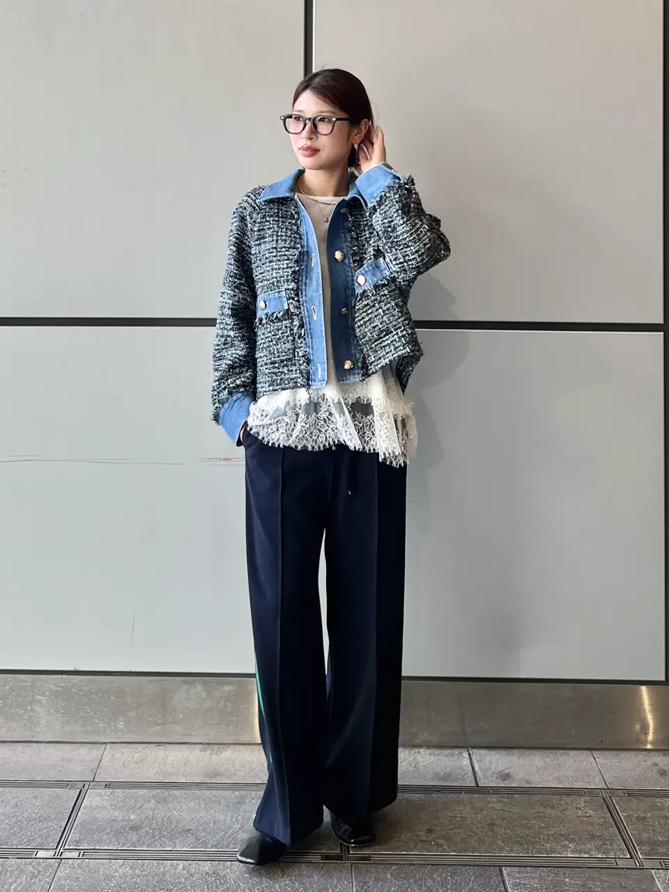 GRACE CONTINENTAL NORIA コーディネート画像