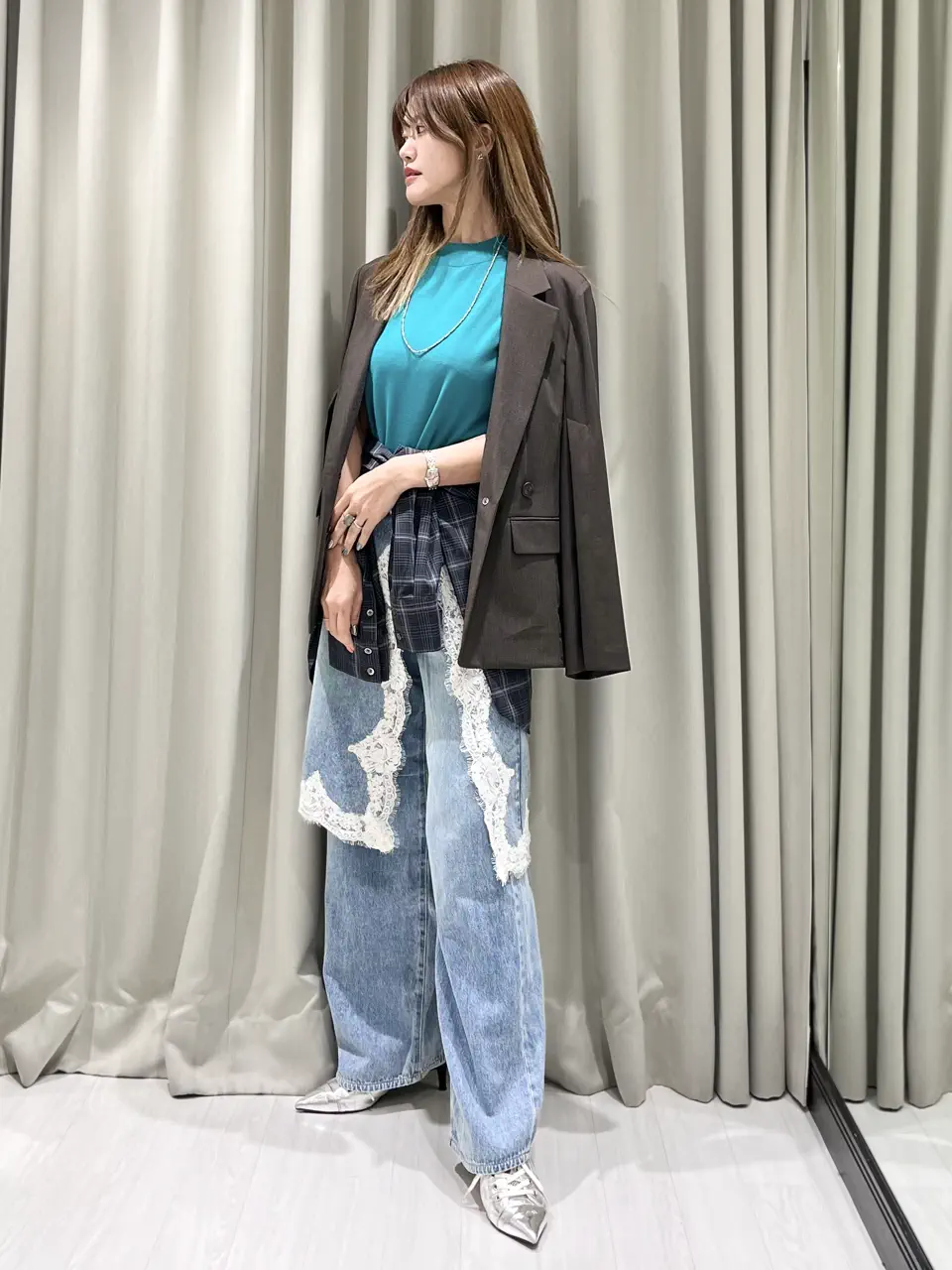GRACE CONTINENTAL A.Kameyama コーディネート画像