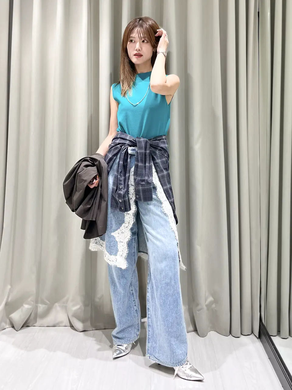 GRACE CONTINENTAL A.Kameyama コーディネート画像