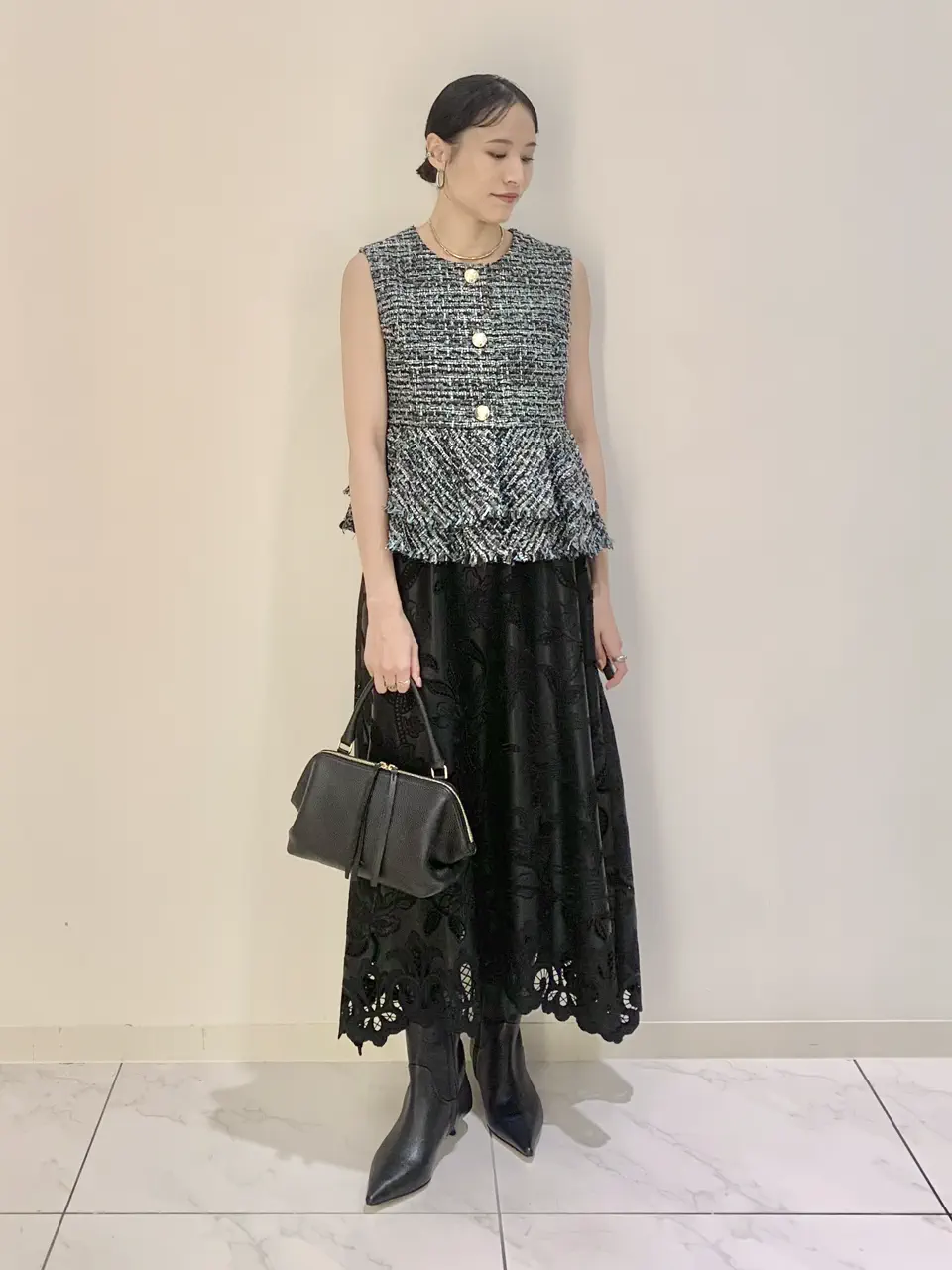  haruka iwasaki コーディネート画像