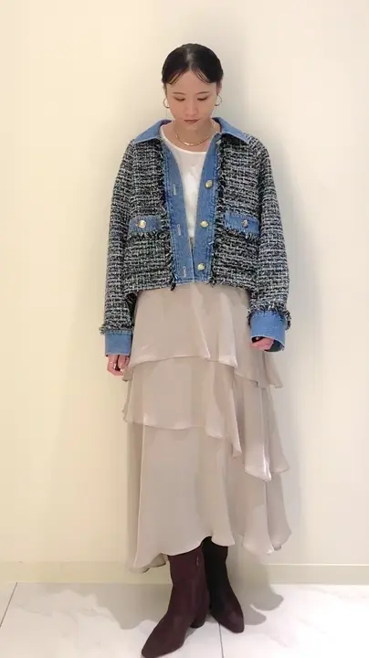 GRACE CONTINENTAL haruka iwasaki コーディネート画像