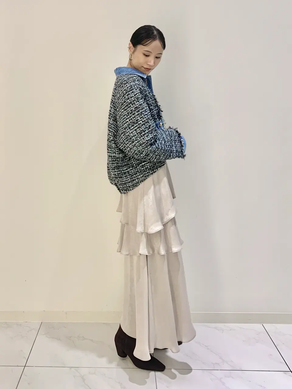 GRACE CONTINENTAL haruka iwasaki コーディネート画像
