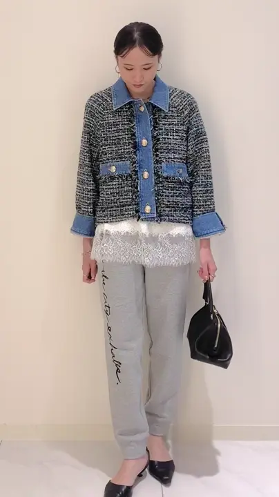 GRACE CONTINENTAL haruka iwasaki コーディネート画像
