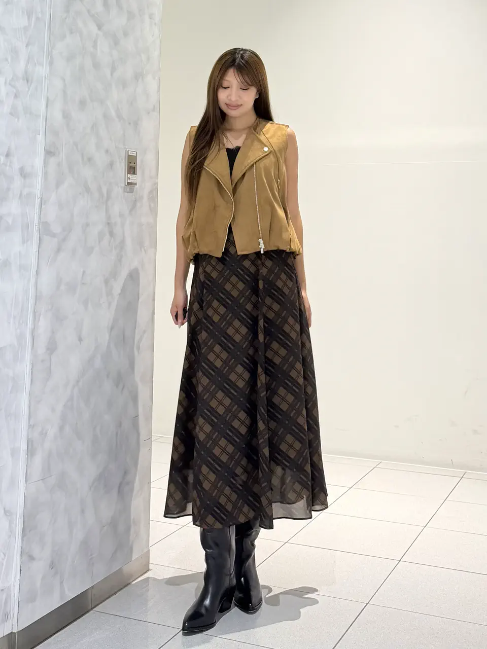 GRACE CONTINENTAL momo コーディネート画像