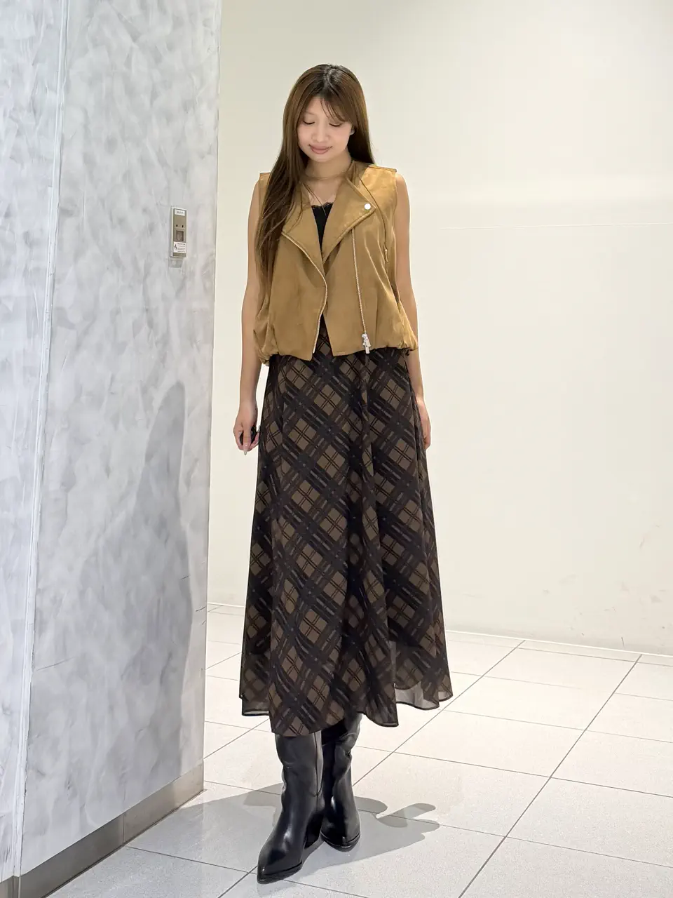 GRACE CONTINENTAL momo コーディネート画像