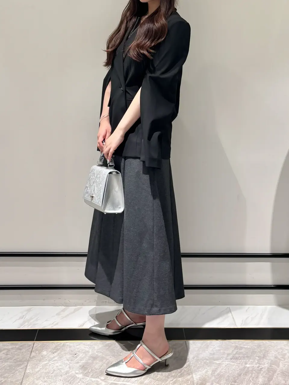GRACE CONTINENTAL Kiku コーディネート画像