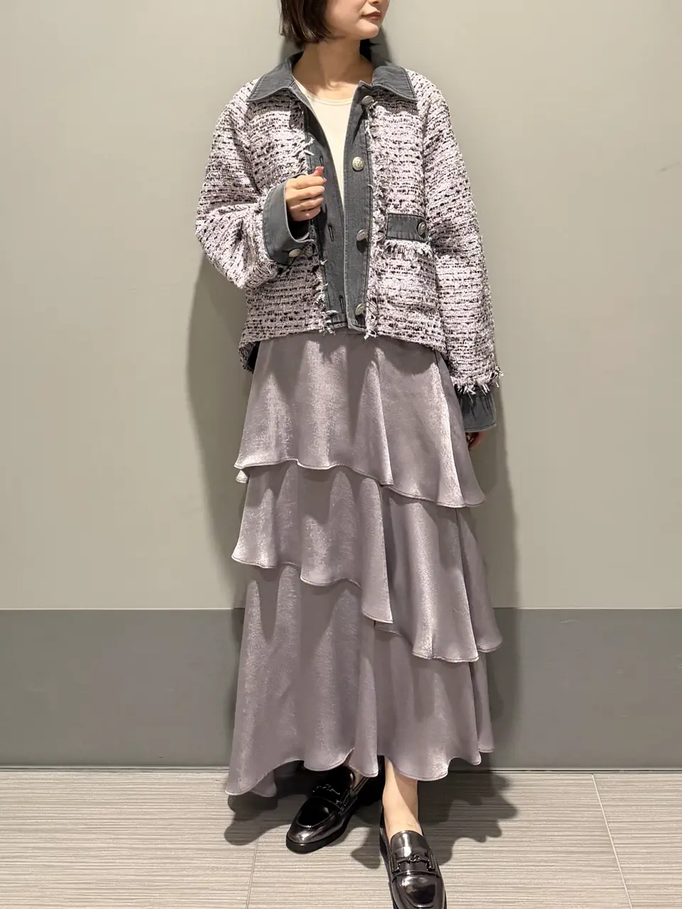 GRACE CONTINENTAL MORITA AI コーディネート画像