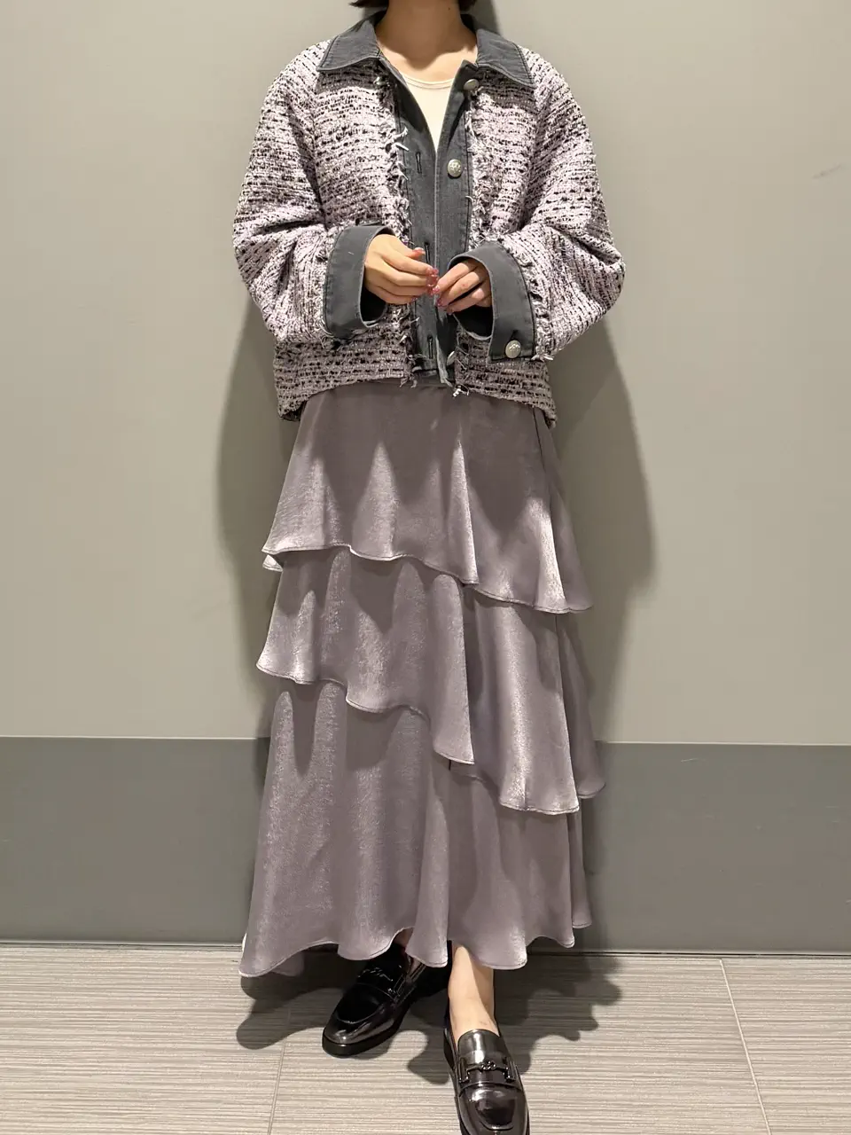 GRACE CONTINENTAL MORITA AI コーディネート画像