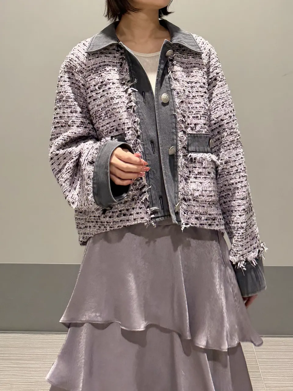 GRACE CONTINENTAL MORITA AI コーディネート画像