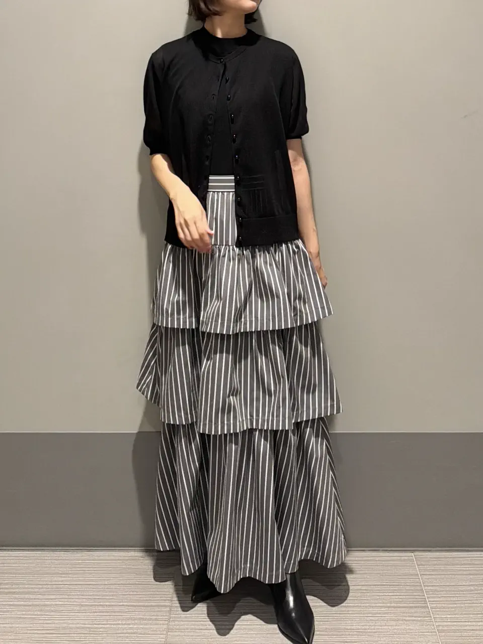 GRACE CONTINENTAL MORITA AI コーディネート画像
