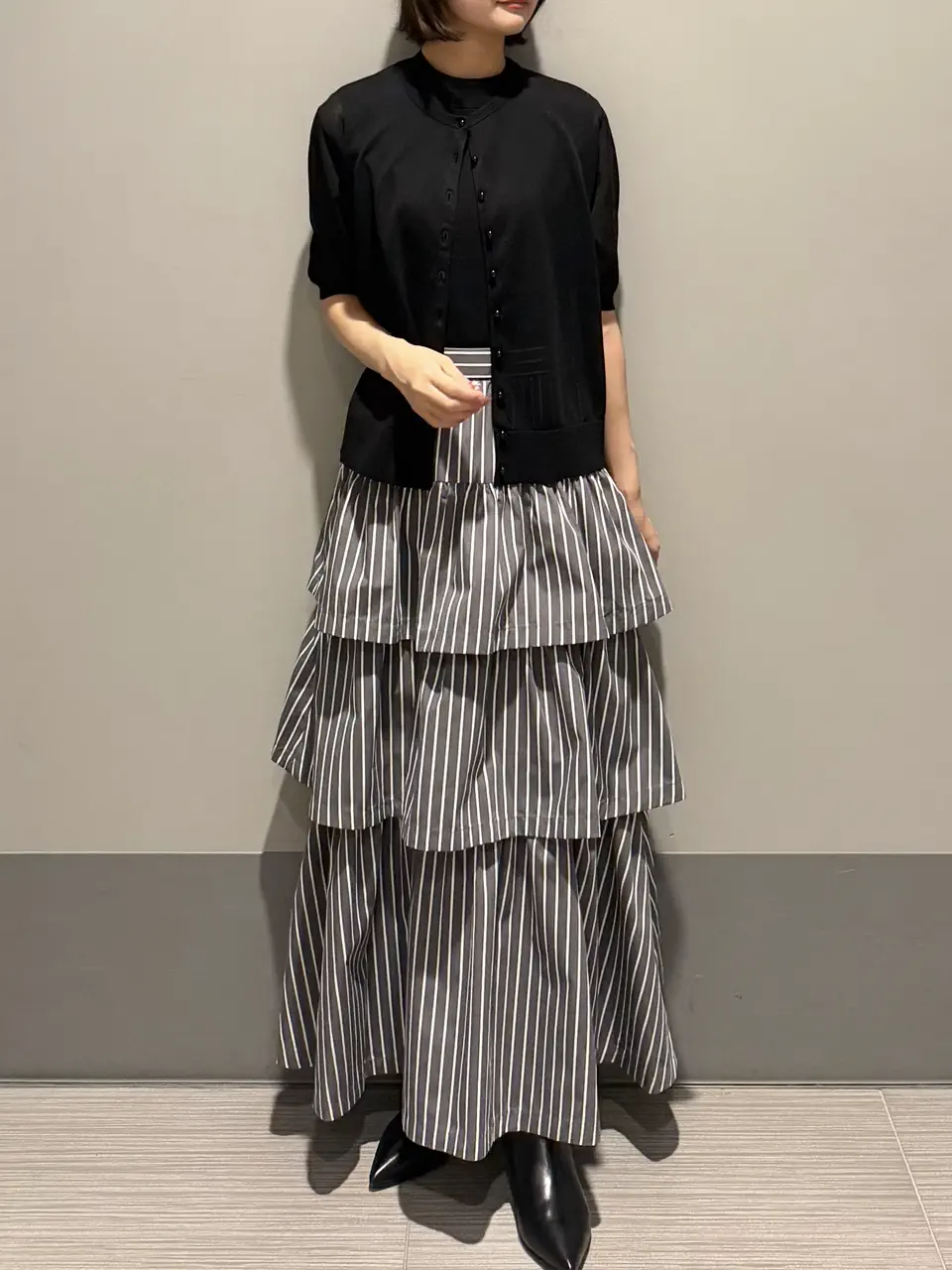GRACE CONTINENTAL MORITA AI コーディネート画像