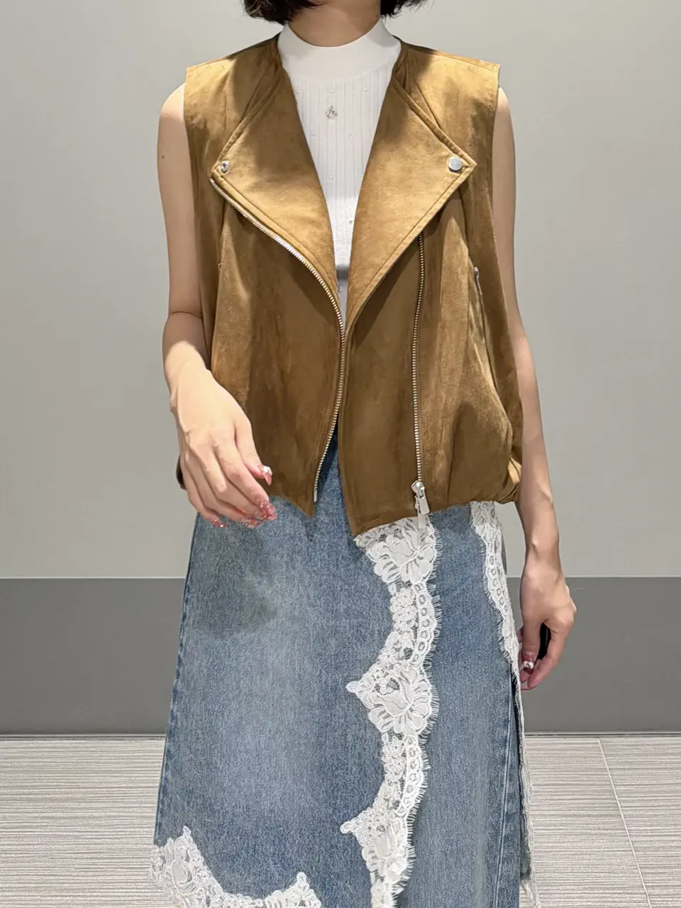 GRACE CONTINENTAL MORITA AI コーディネート画像