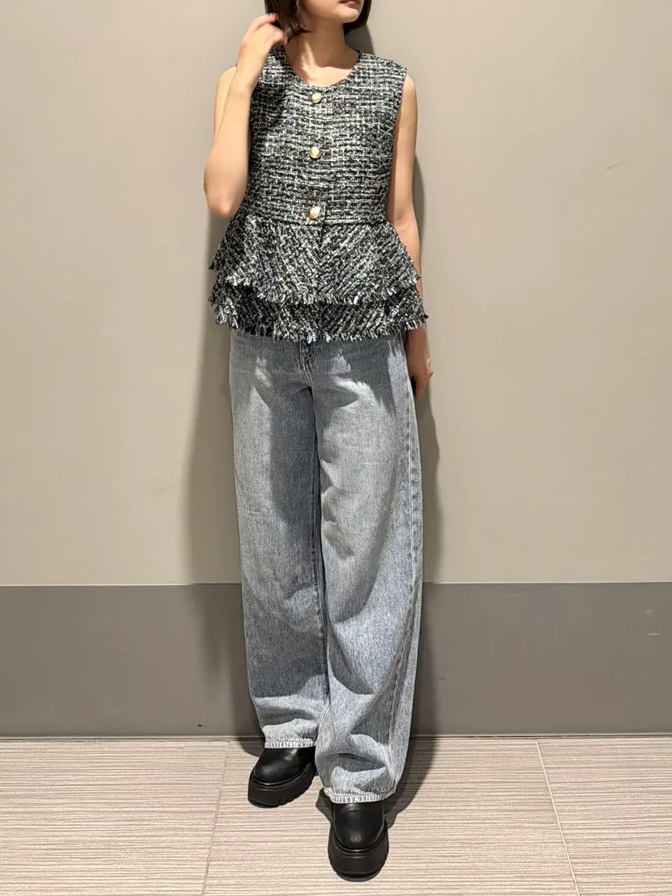 GRACE CONTINENTAL MORITA AI コーディネート画像