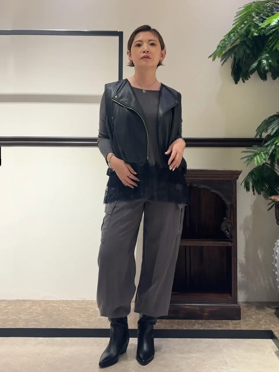 GRACE CONTINENTAL n.YURI コーディネート画像