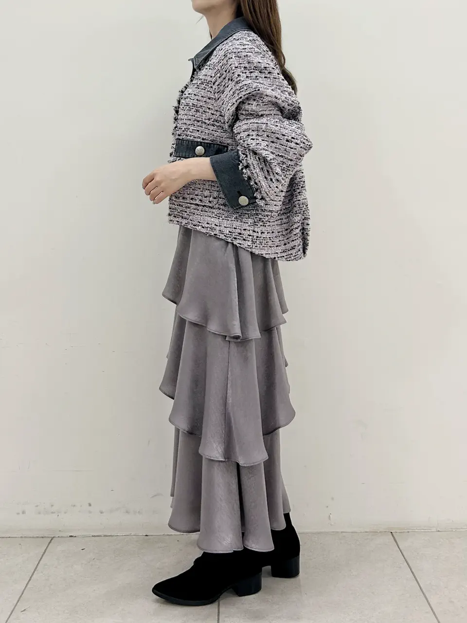 GRACE CONTINENTAL Miu Akamatsu コーディネート画像