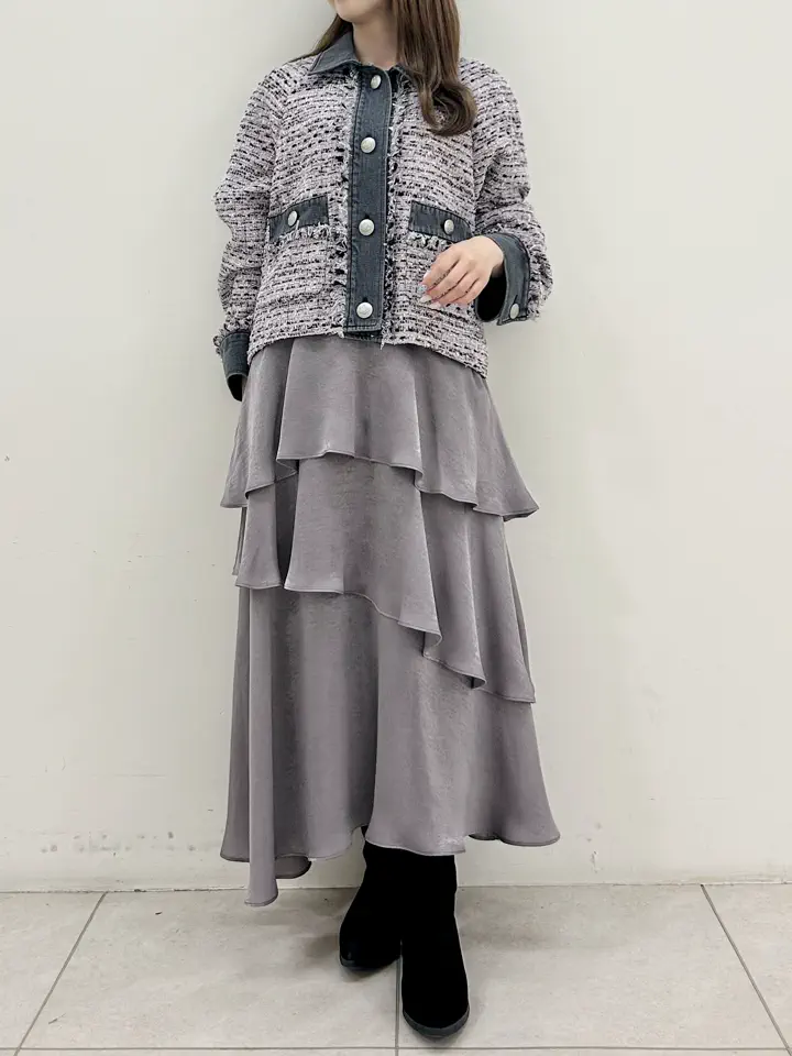 GRACE CONTINENTAL Miu Akamatsu コーディネート画像