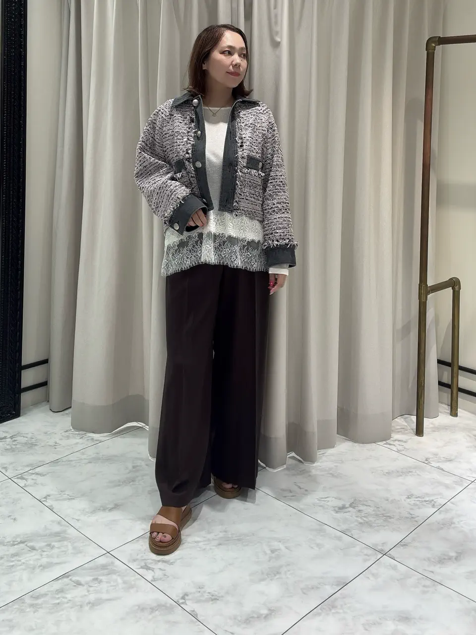GRACE CONTINENTAL Izumi コーディネート画像