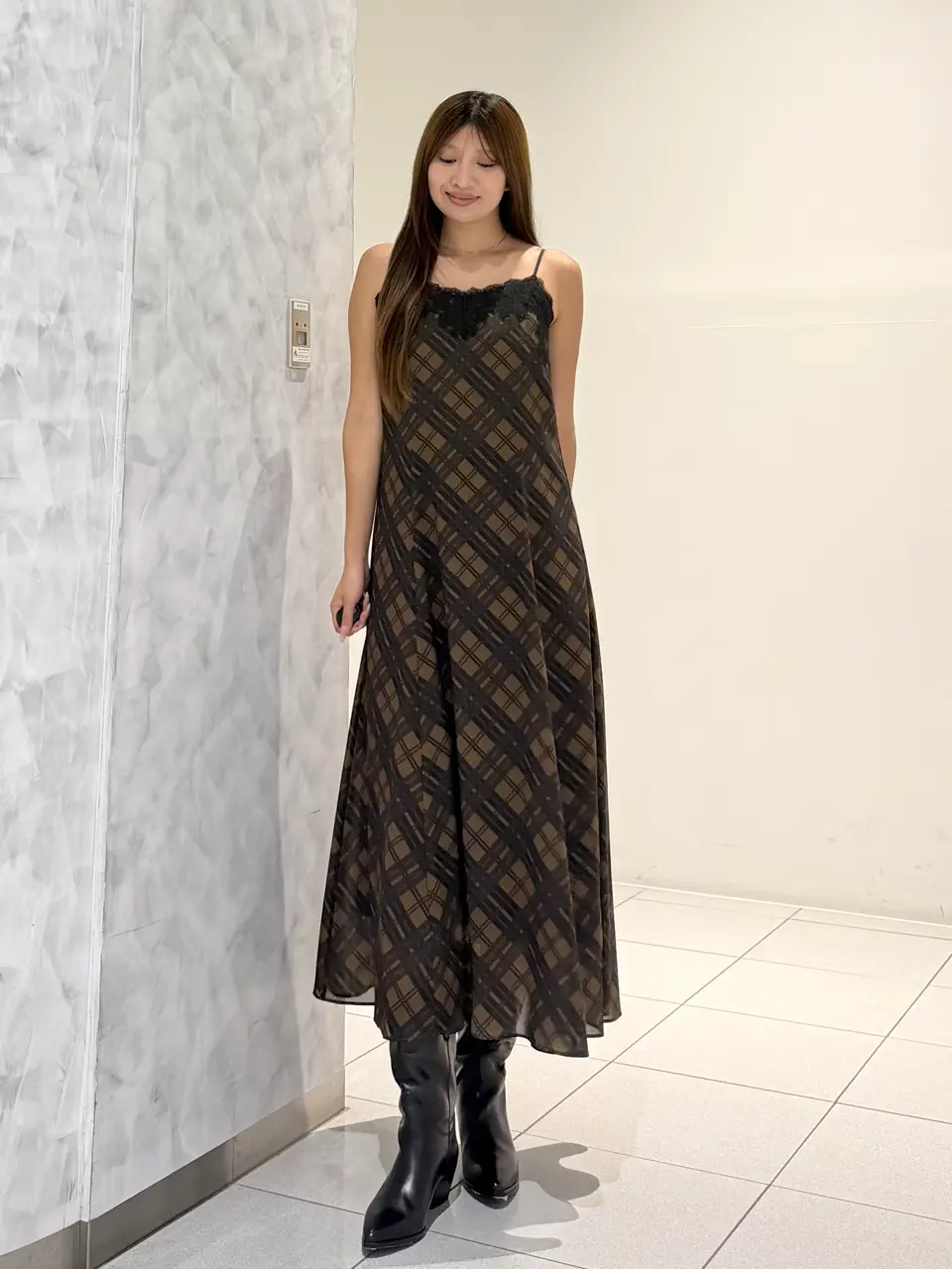 GRACE CONTINENTAL momo コーディネート画像