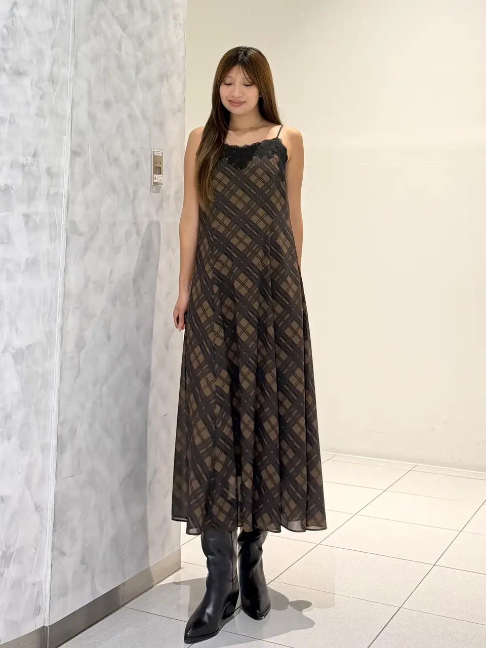 GRACE CONTINENTAL momo コーディネート画像