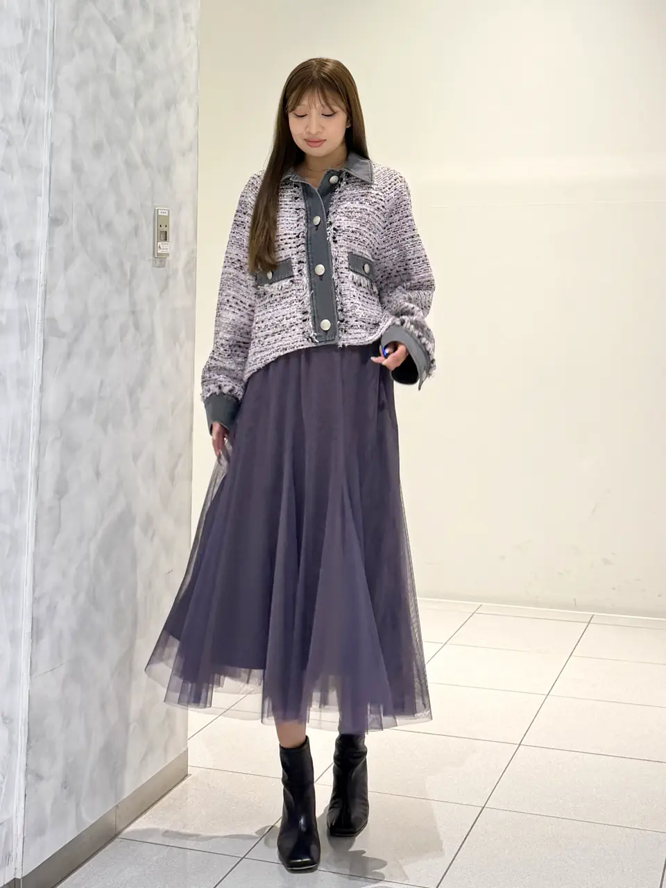 GRACE CONTINENTAL momo コーディネート画像