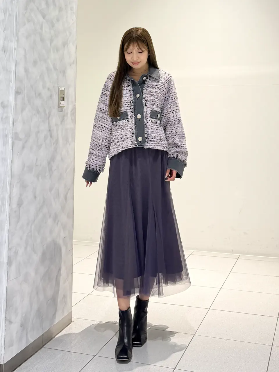 GRACE CONTINENTAL momo コーディネート画像