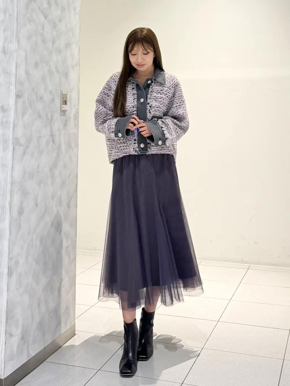 GRACE CONTINENTAL momo コーディネート画像
