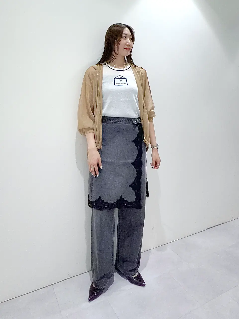 GRACE CONTINENTAL 遠藤　みずき コーディネート画像