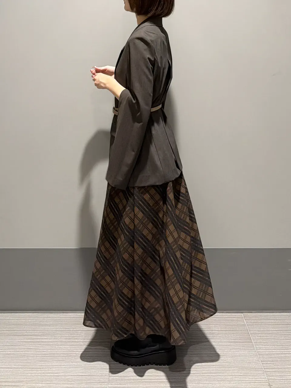 GRACE CONTINENTAL MORITA AI コーディネート画像