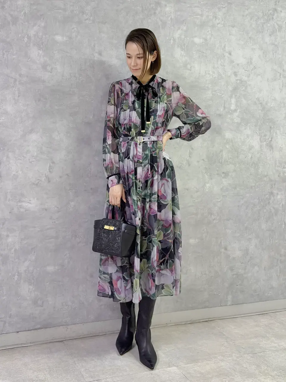 GRACE CONTINENTAL 亀田 未希 コーディネート画像