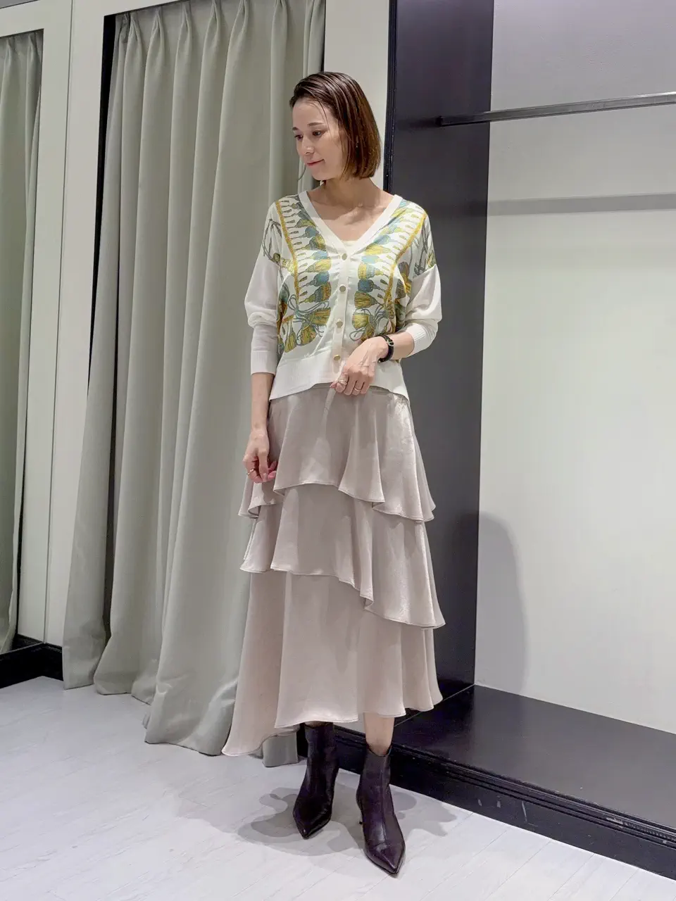 GRACE CONTINENTAL 亀田 未希 コーディネート画像