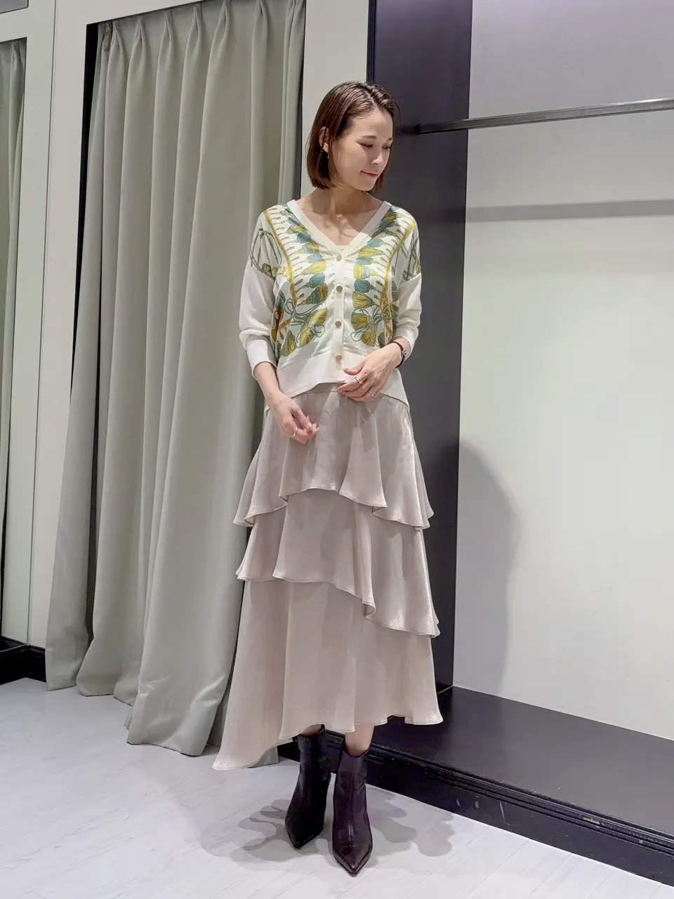 GRACE CONTINENTAL 亀田 未希 コーディネート画像