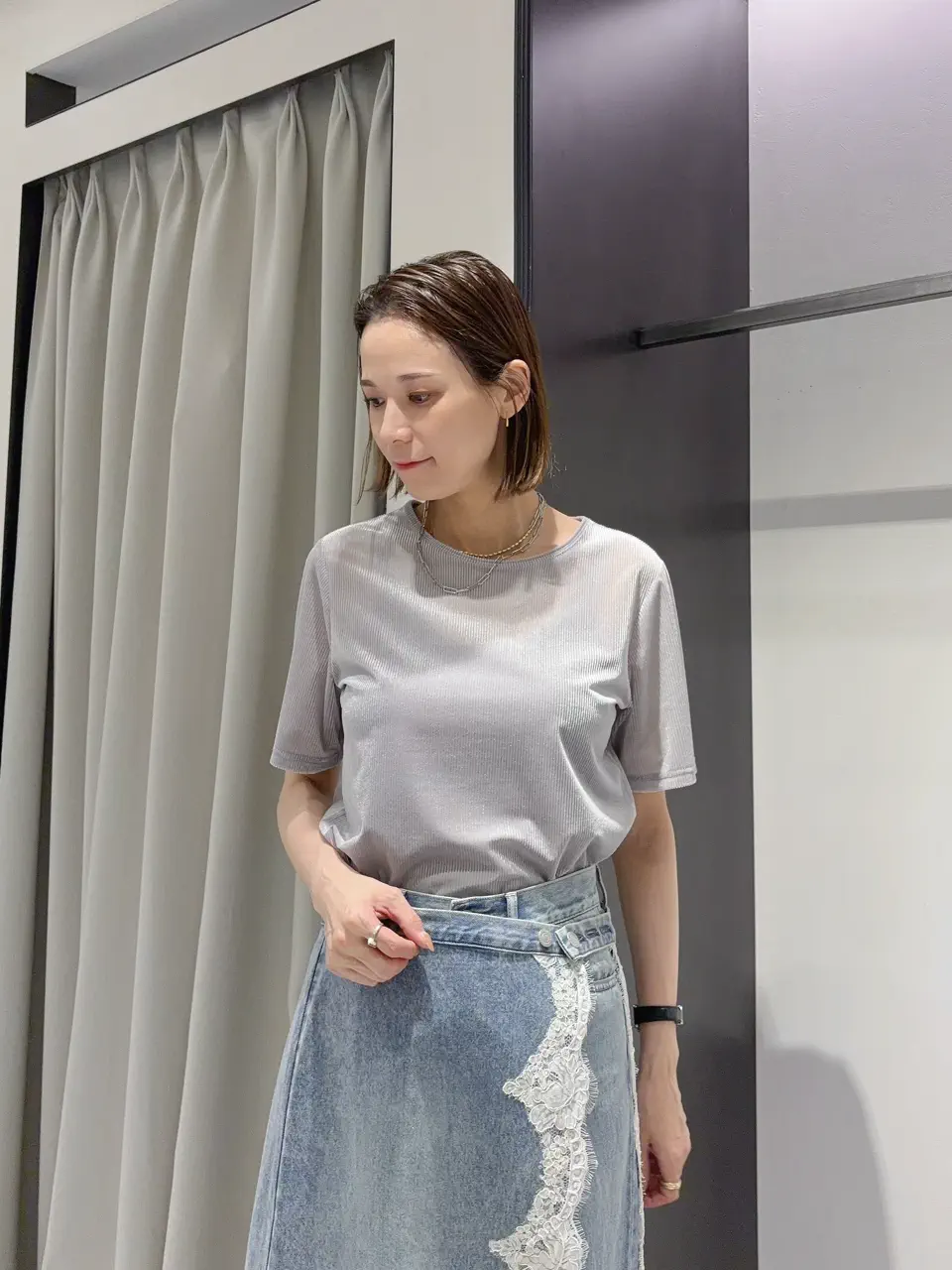 GRACE CONTINENTAL 亀田 未希 コーディネート画像