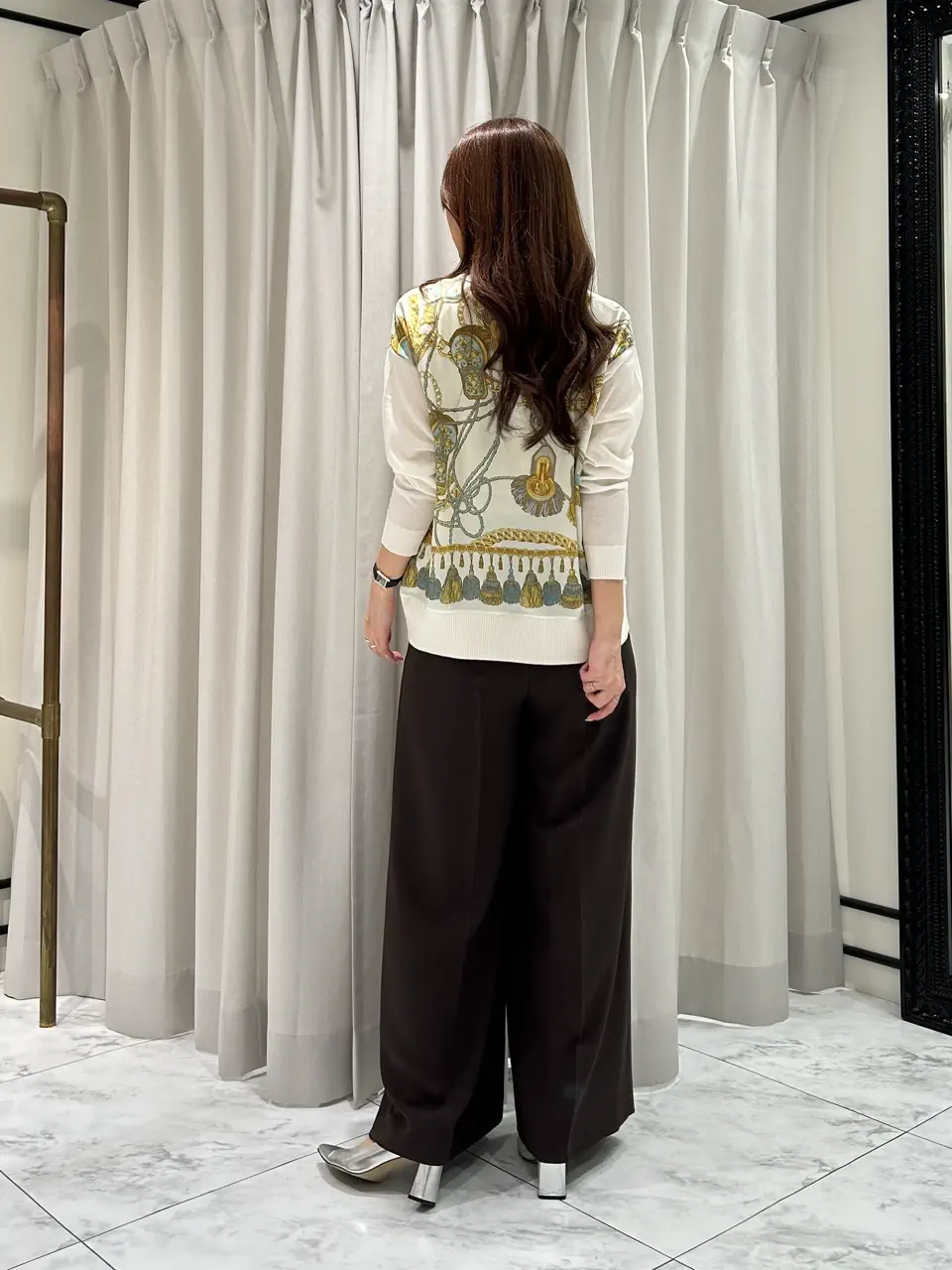 GRACE CONTINENTAL 志田　悠 コーディネート画像