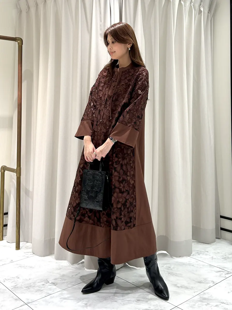 GRACE CONTINENTAL 志田　悠 コーディネート画像
