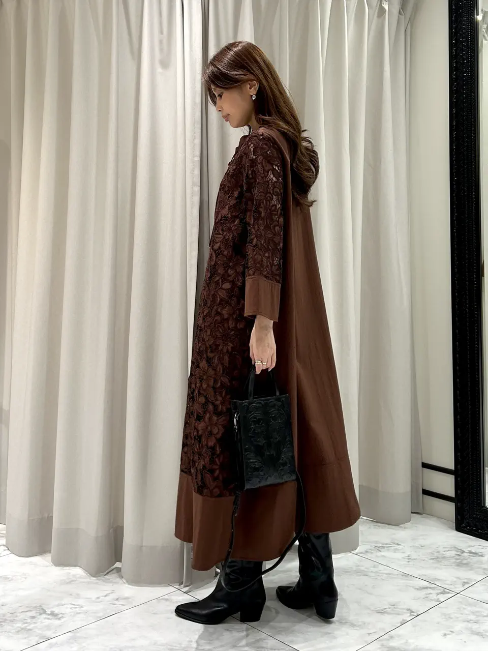 GRACE CONTINENTAL 志田　悠 コーディネート画像