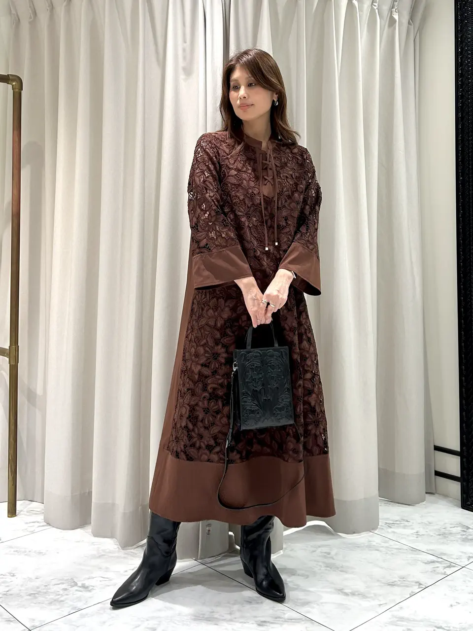 GRACE CONTINENTAL 志田　悠 コーディネート画像