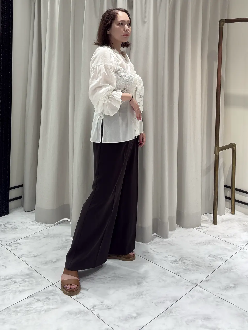 GRACE CONTINENTAL Izumi コーディネート画像
