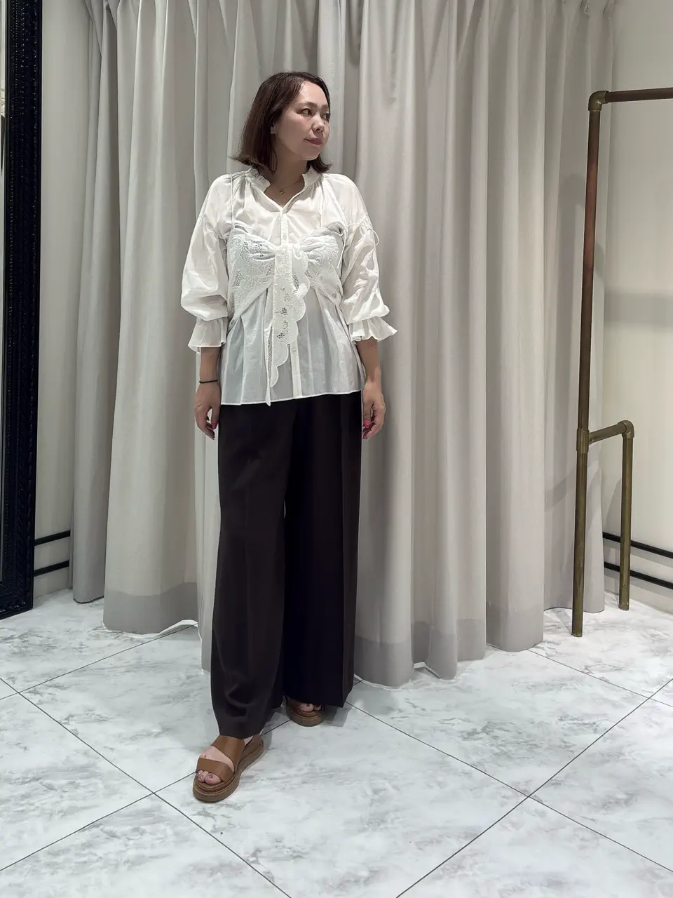 GRACE CONTINENTAL Izumi コーディネート画像