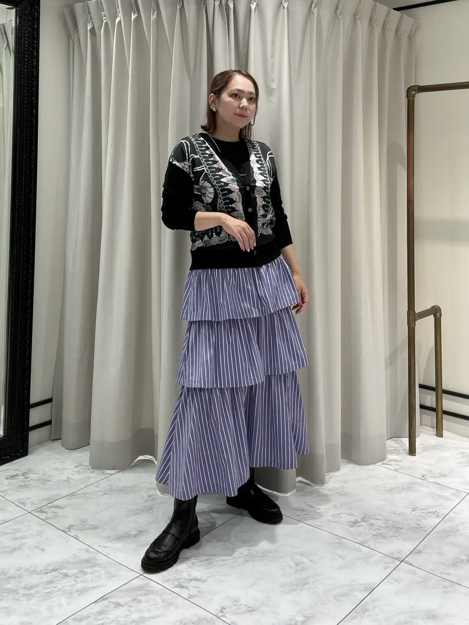 GRACE CONTINENTAL Izumi コーディネート画像