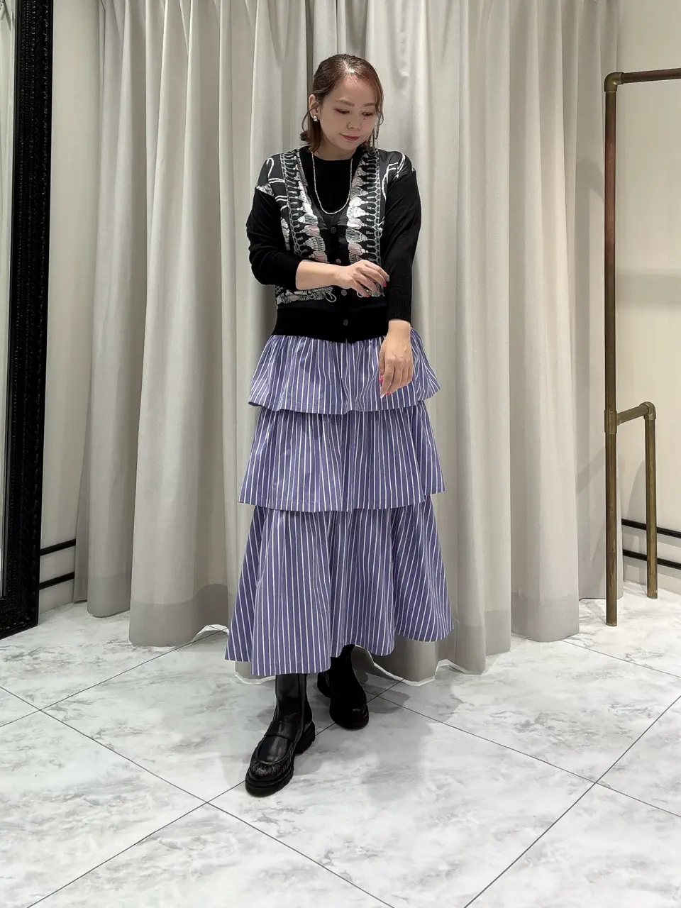 GRACE CONTINENTAL Izumi コーディネート画像