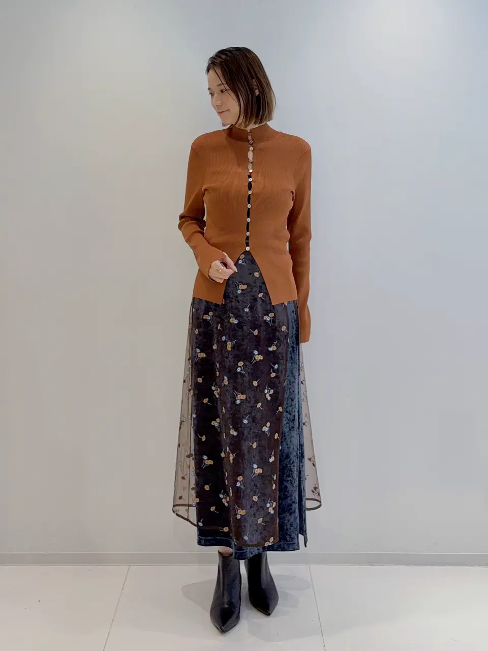  亀田 未希 コーディネート画像