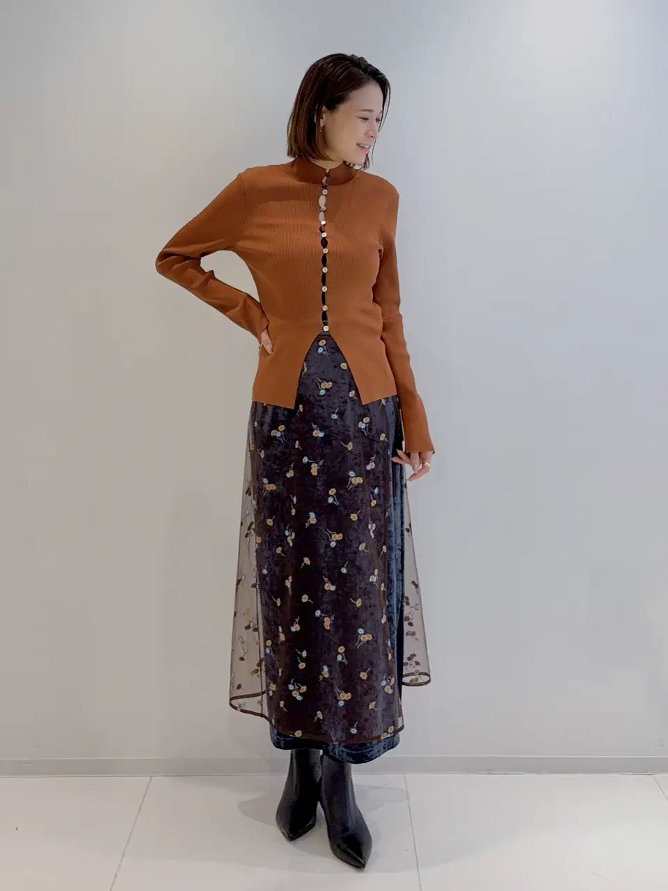 GRACE CONTINENTAL 亀田 未希 コーディネート画像
