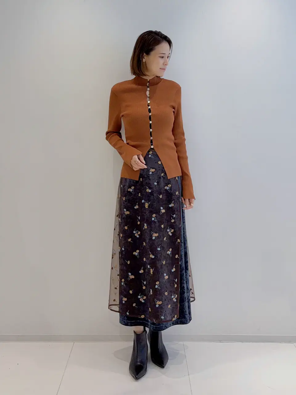 GRACE CONTINENTAL 亀田 未希 コーディネート画像