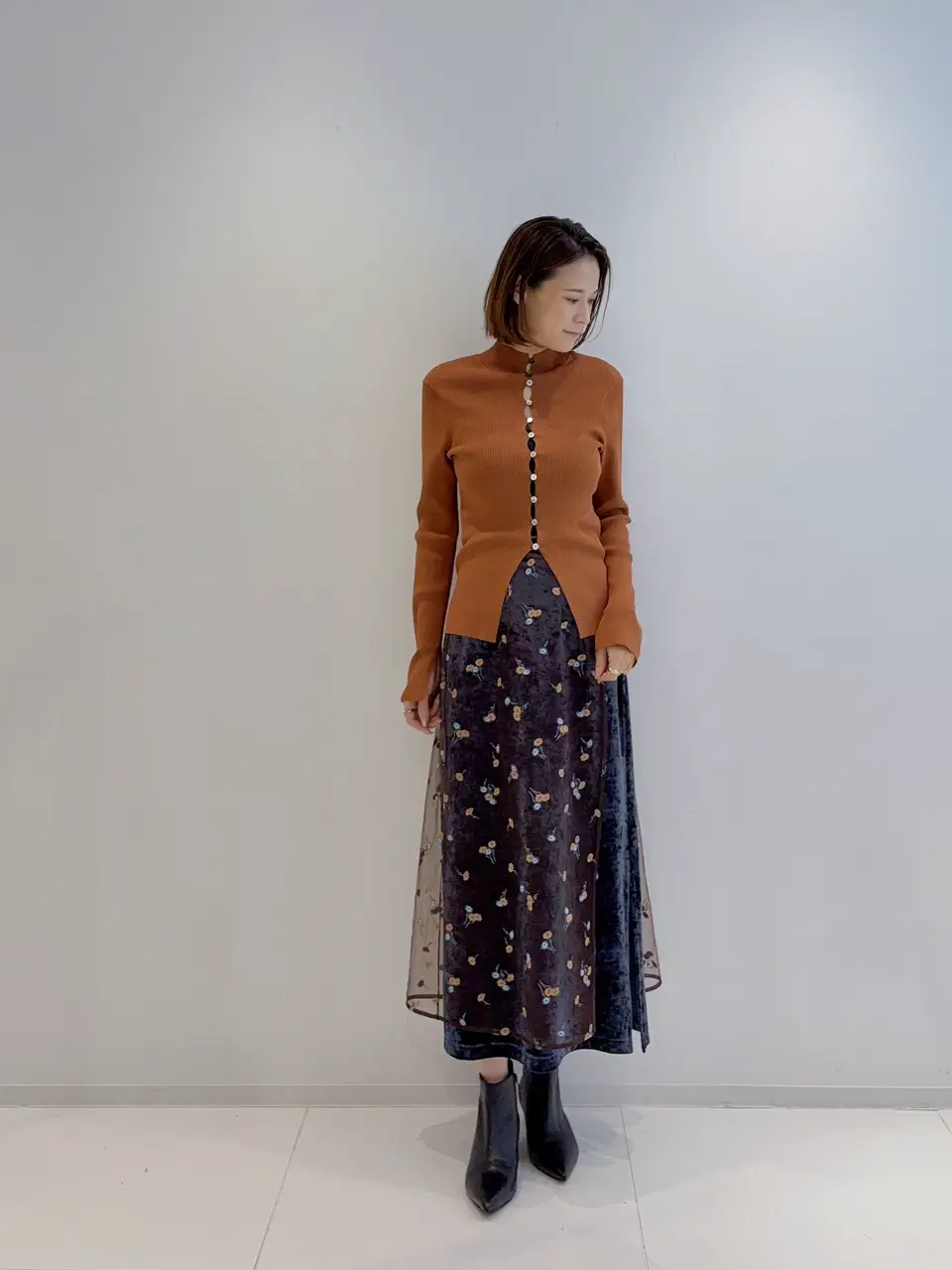 GRACE CONTINENTAL 亀田 未希 コーディネート画像
