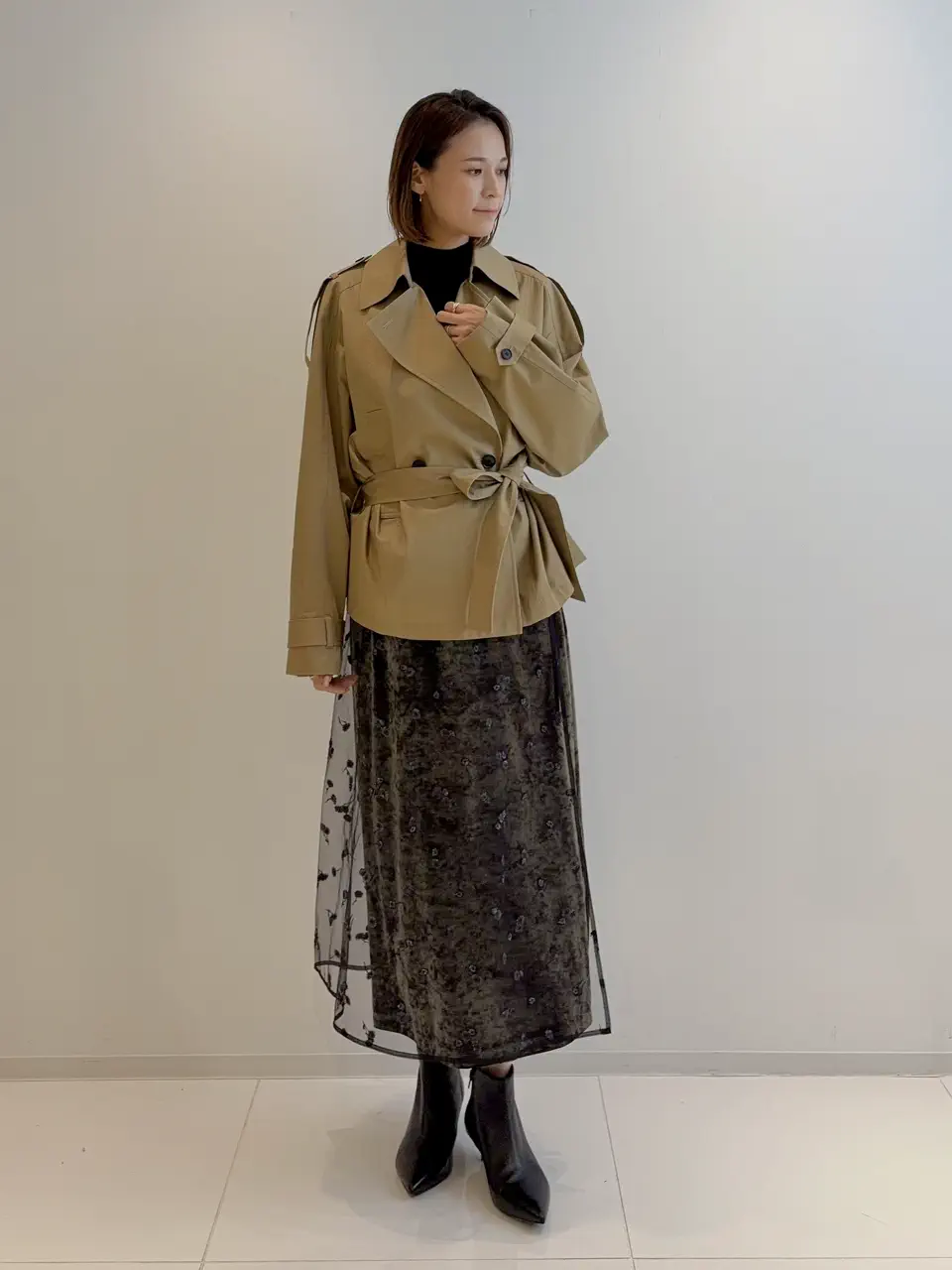  亀田 未希 コーディネート画像