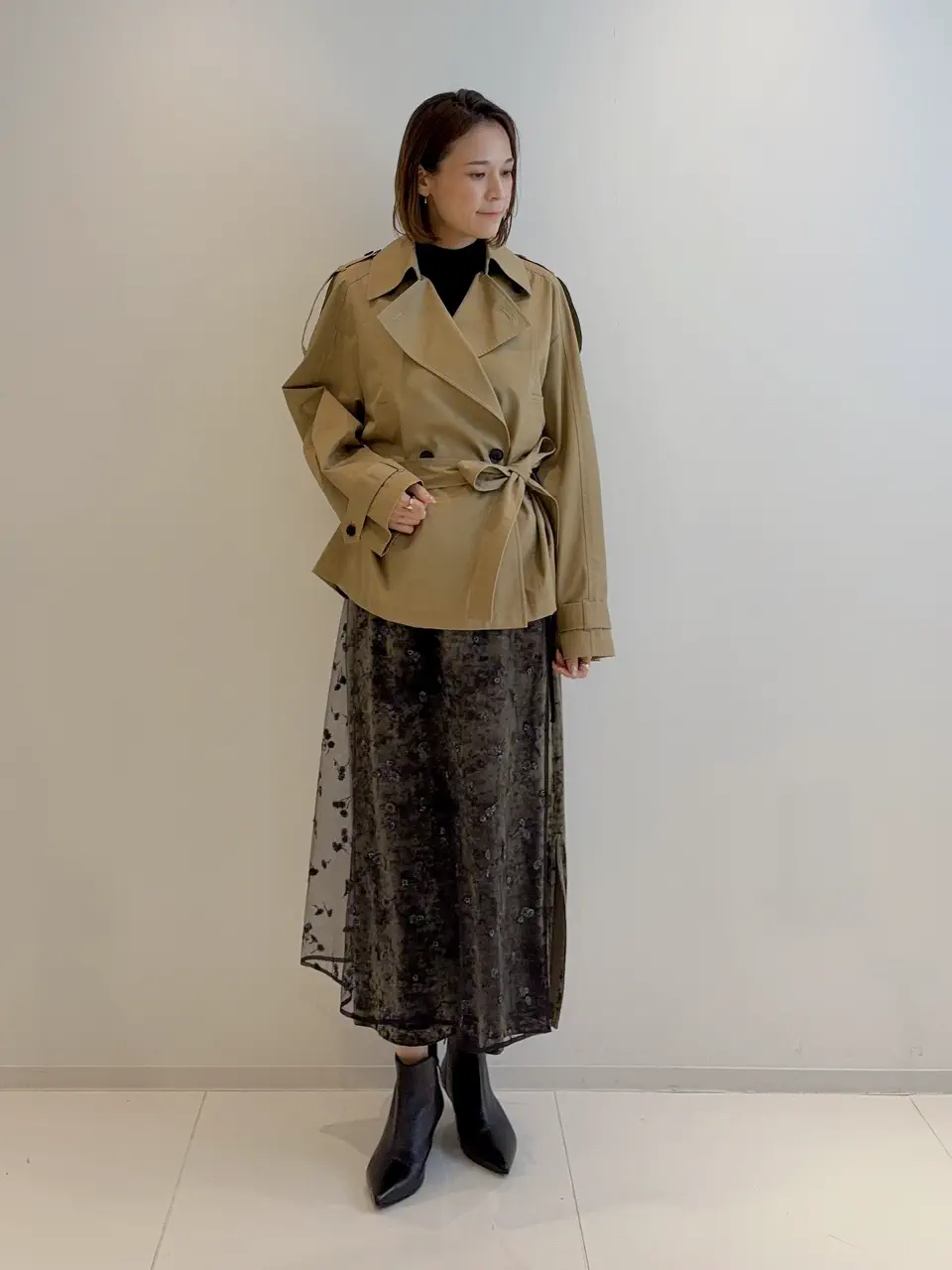GRACE CONTINENTAL 亀田 未希 コーディネート画像