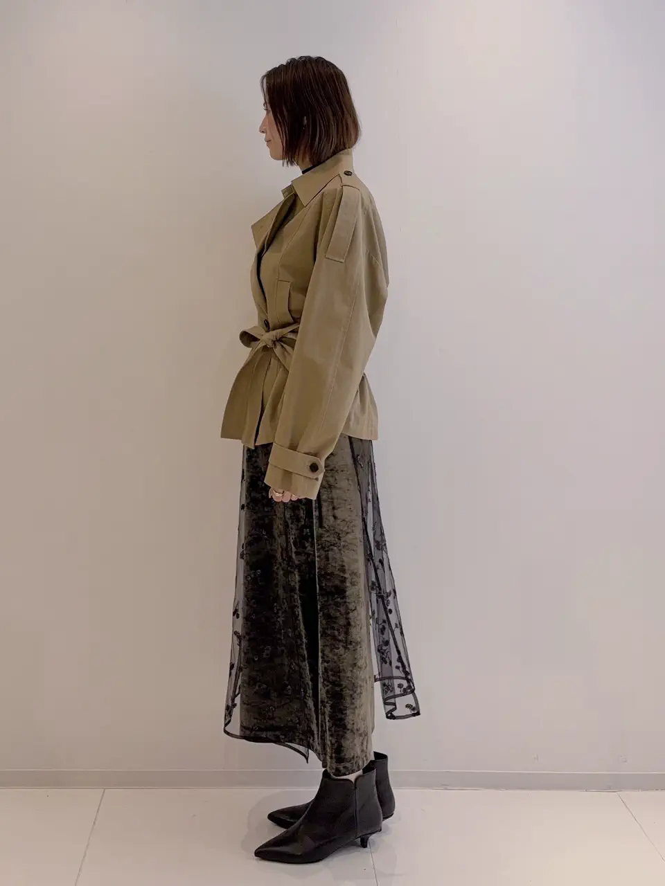 GRACE CONTINENTAL 亀田 未希 コーディネート画像